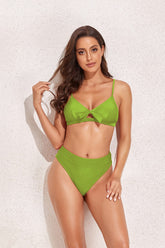 Ensemble bikini deux pièces avec nœud